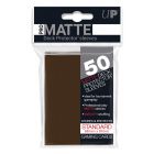 UP - Deck Protector Sleeves - PRO-Matte - Standard Size (50) - Brown