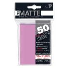 UP - Deck Protector Sleeves - PRO-Matte - Standard Size (50) - Pink
