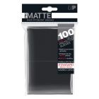 UP - Deck Protector Sleeves - PRO-Matte - Standard Size (100) - Black