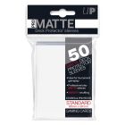 UP - Deck Protector Sleeves - PRO-Matte - Standard Size (50) - White