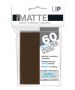 UP - Deck Protector Sleeves - PRO-Matte - Small Size (60) - Brown