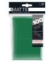 UP - Deck Protector Sleeves - PRO-Matte - Standard Size (100) - Green