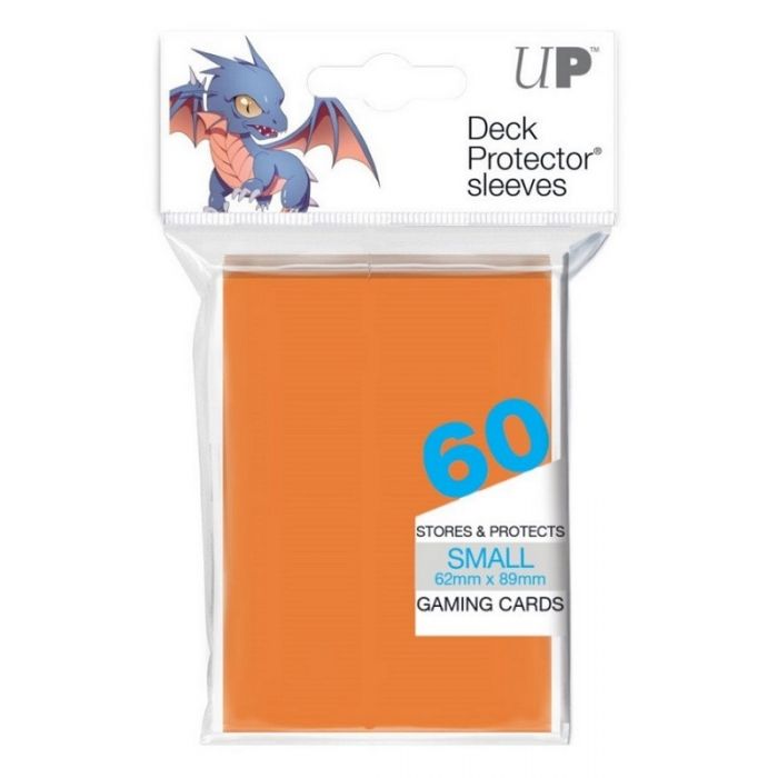 UP - Deck Protector Sleeves - Small Size (60) - Orange