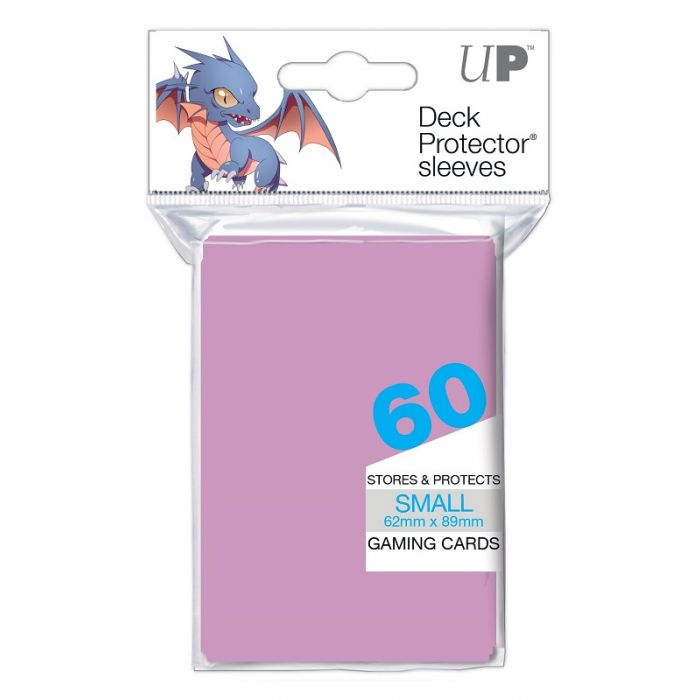 UP - Deck Protector Sleeves - Small Size (60) - Pink