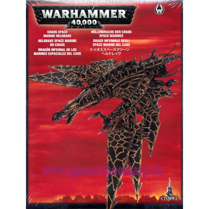 Warhammer 40000 (JdF) - Space Marines du Chaos - Heldrake