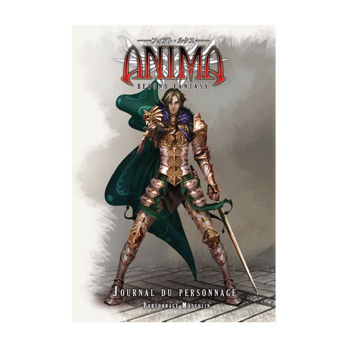 Anima (JdR) - Le Journal du Personnage Masculin