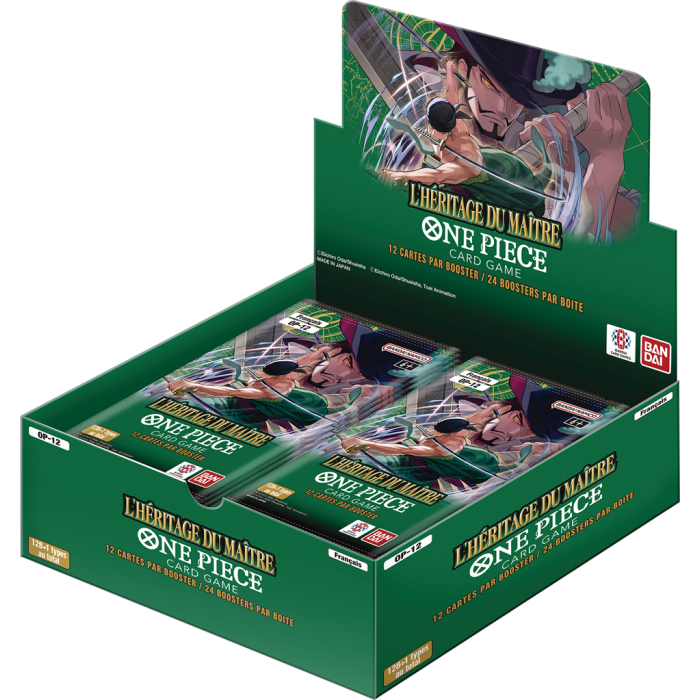 One Piece - TCG OP-12 -  L'Héritage du Maître - Boîte de 24 Boosters - FR