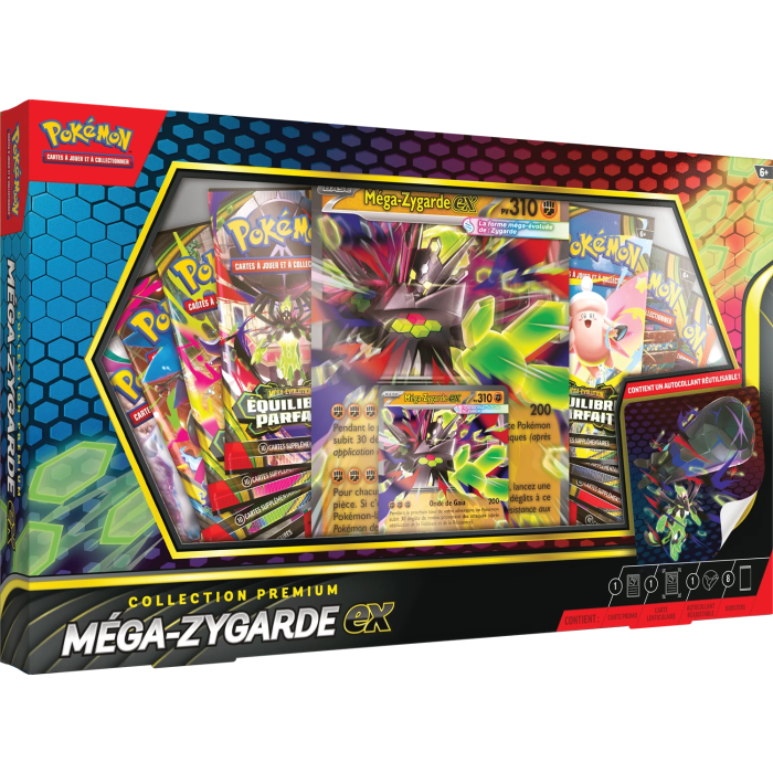 Pokémon - Méga-Zygarde ex - Collecgtion Premium