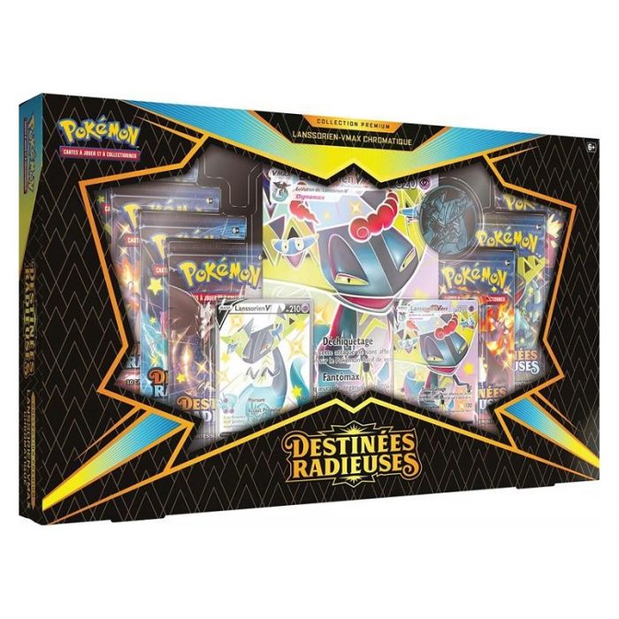Pokémon - Collection Premium - Destinées Radieuses - Lanssorien Vmax Chromatique