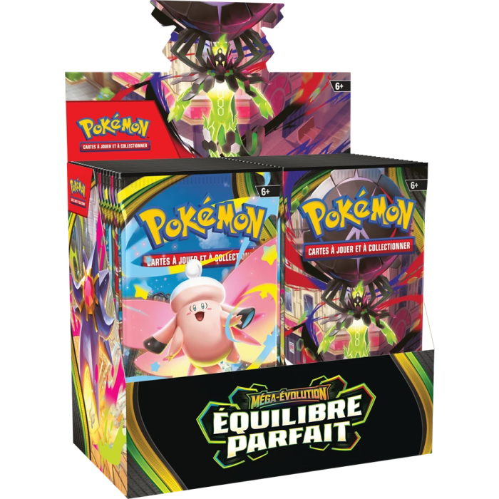 Pokémon -  Méga-Évolutin - Équilibre Parfait - Boîte de 36 Boosters