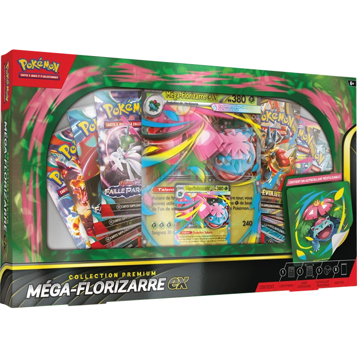 Pokémon -  Méga-Florizarre ex - Premium - Collection