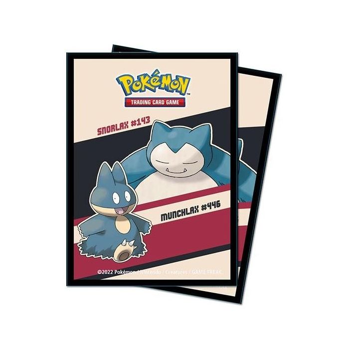 Pokémon - Snorlax & Munchlax - Deck Protector (65)