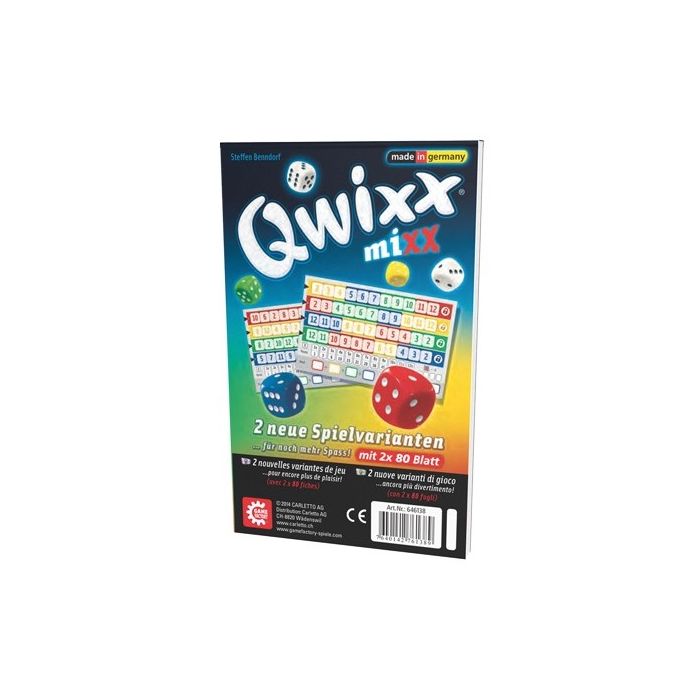 Qwixx Mixx - 2 Nouvelles Variantes de Jeu