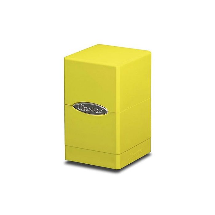 Satin Tower - Deck Box - Bright Yellow
