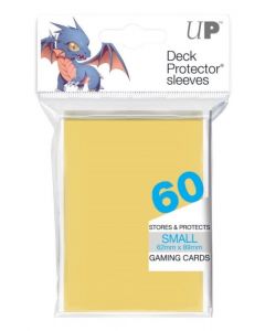 UP - Deck Protector Sleeves - Small Size (60) - Yellow