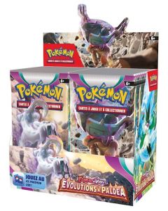 Pokémon - Ecarlate et Violet - Evolutions à Paldea - Boîte de 36 Boosters