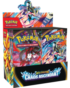 Pokémon -  Méga-Évolution - Chaos Ascendant - Boîte de 36 Boosters