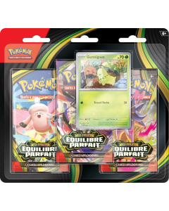 Pokémon - Méga-Évolution - Équilibre Parfait - Three Pack Blister 
