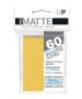UP - Deck Protector Sleeves - PRO-Matte - Small Size (60) - Yellow